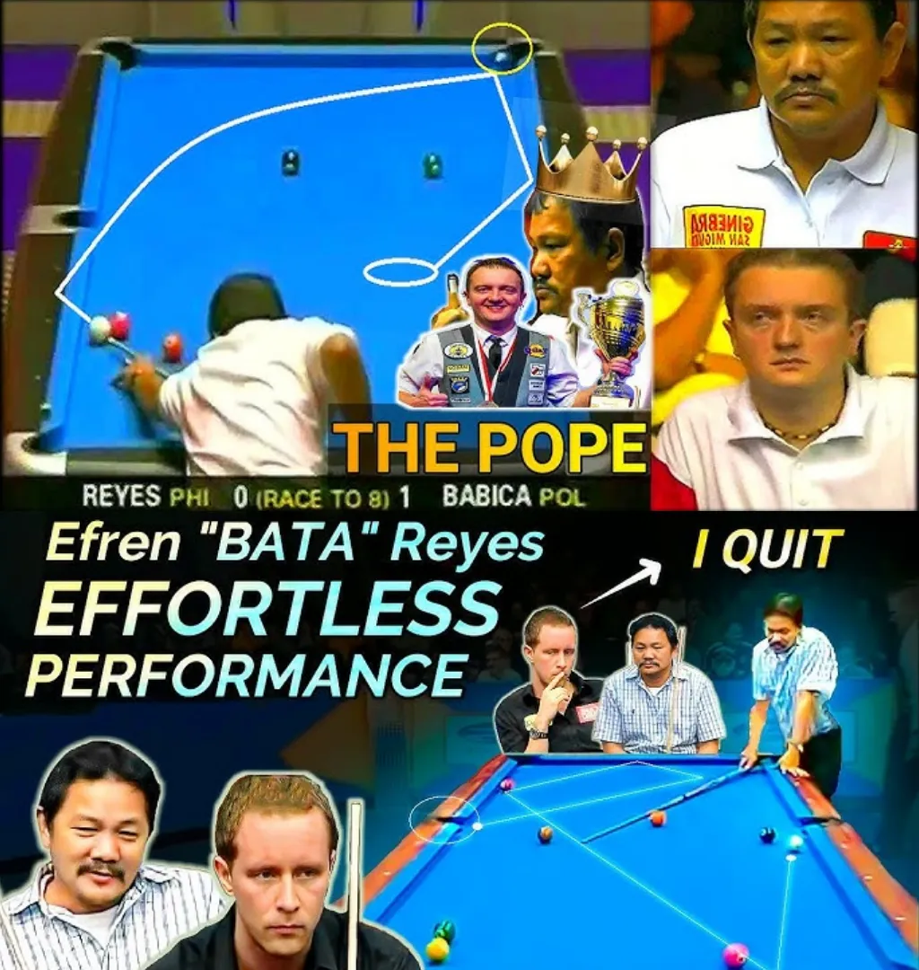 Efren Reyes Challenges Poland's 'Pope of Billiards' – Take Your Chance or Lose It!