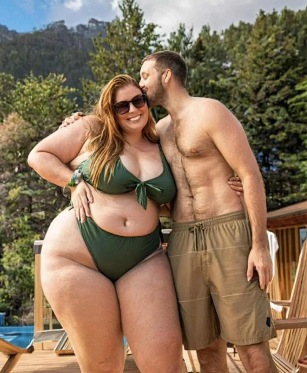 5. Man mocked for being with 252 lb woman, has the perfect response to shut haters up