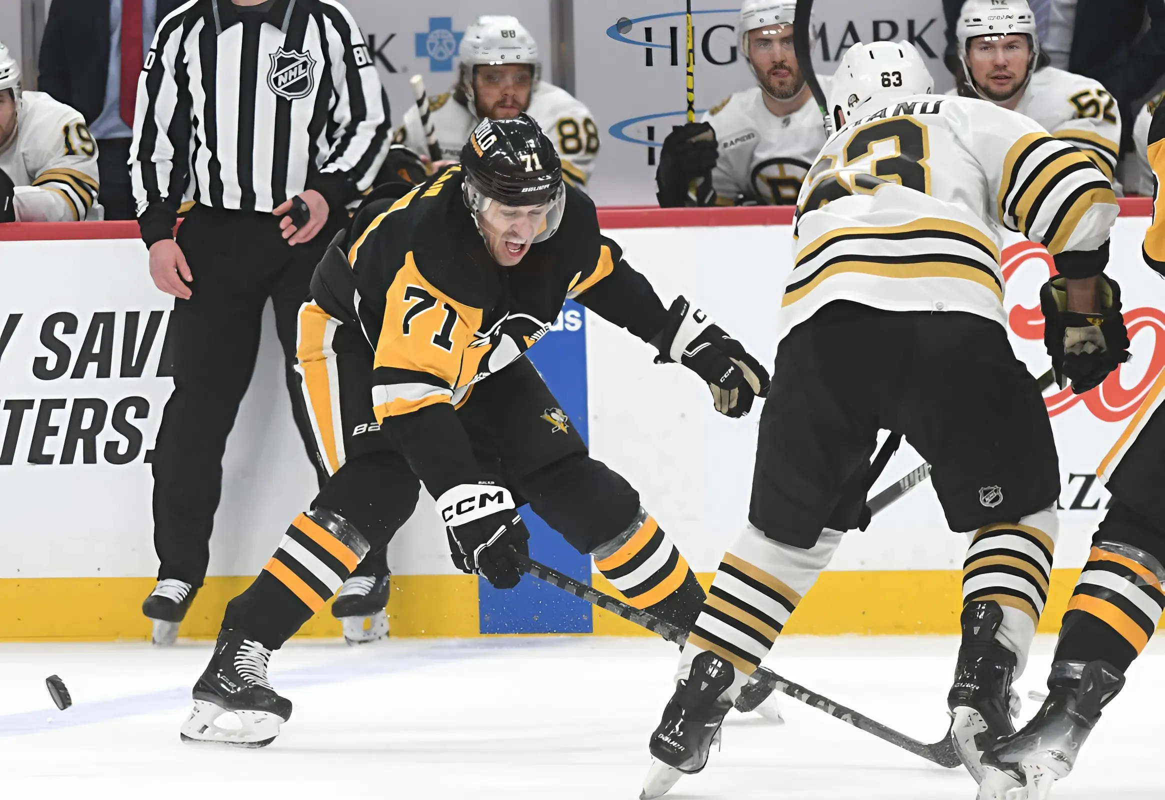 NHL Blasts Penguins & Bruins Stars With Maximum Fines for Bench Incident