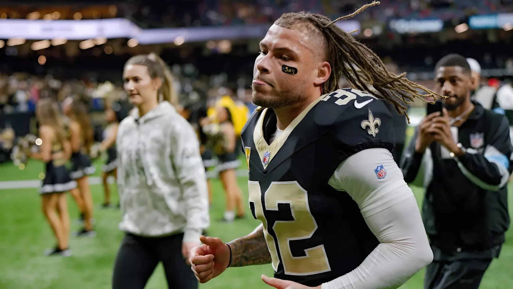 Saints share injury update for Tyrann Mathieu, who left Sunday’s game vs. Rams