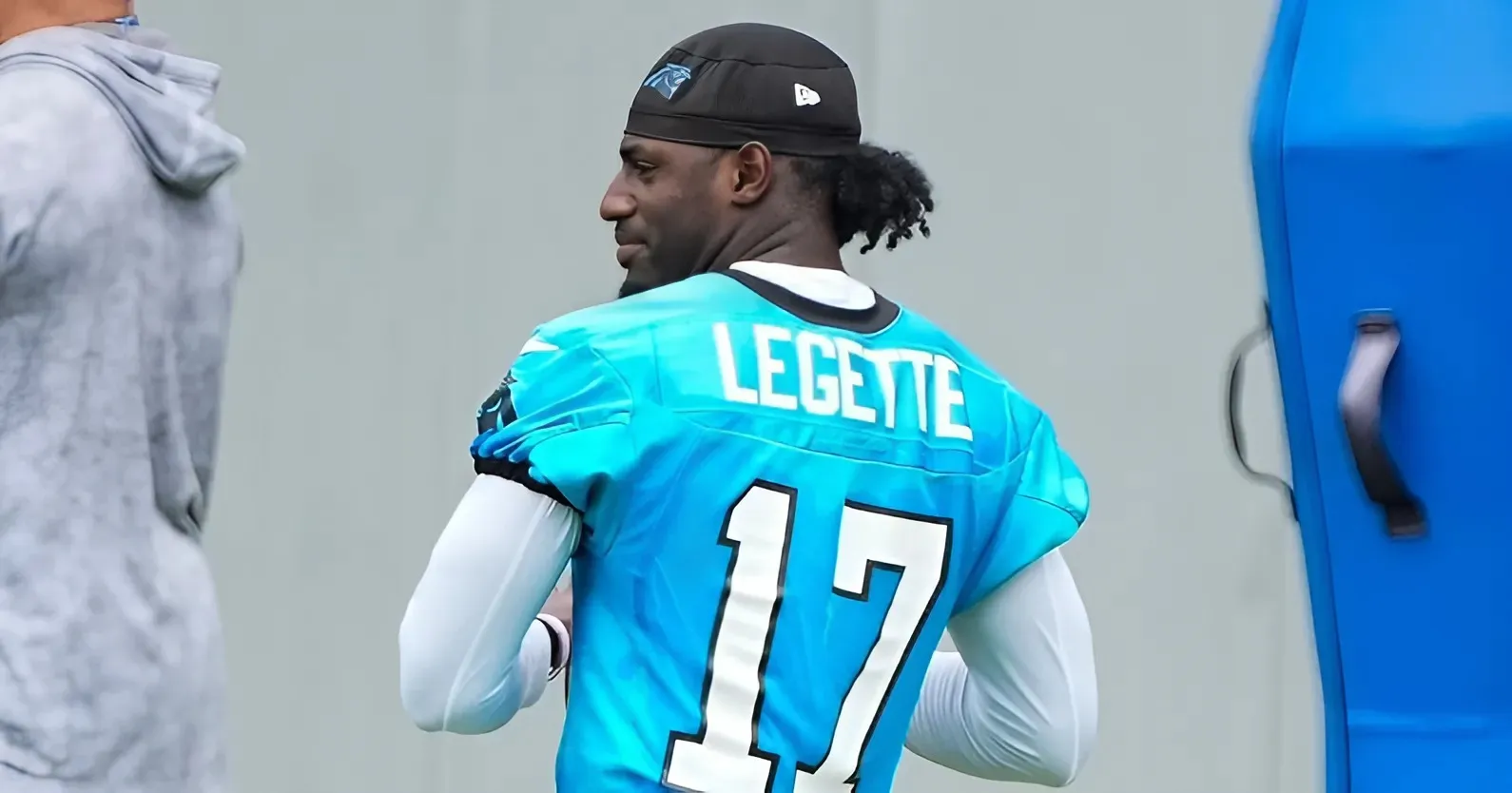 Panthers rookie Xavier Legette had another embarrassing drop against the Bucs