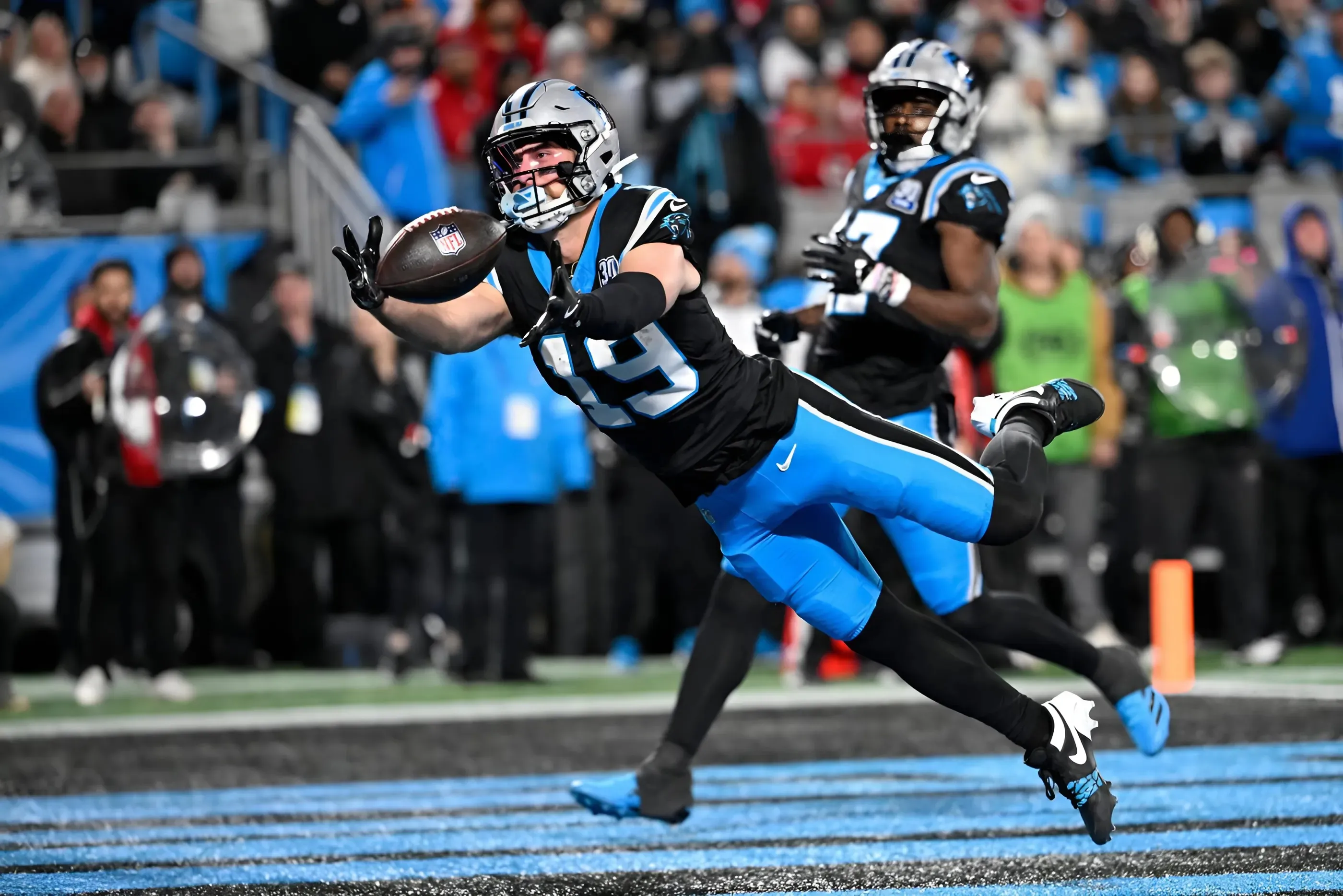 Social Media Reacts to Panthers Controversial Non-Touchdown