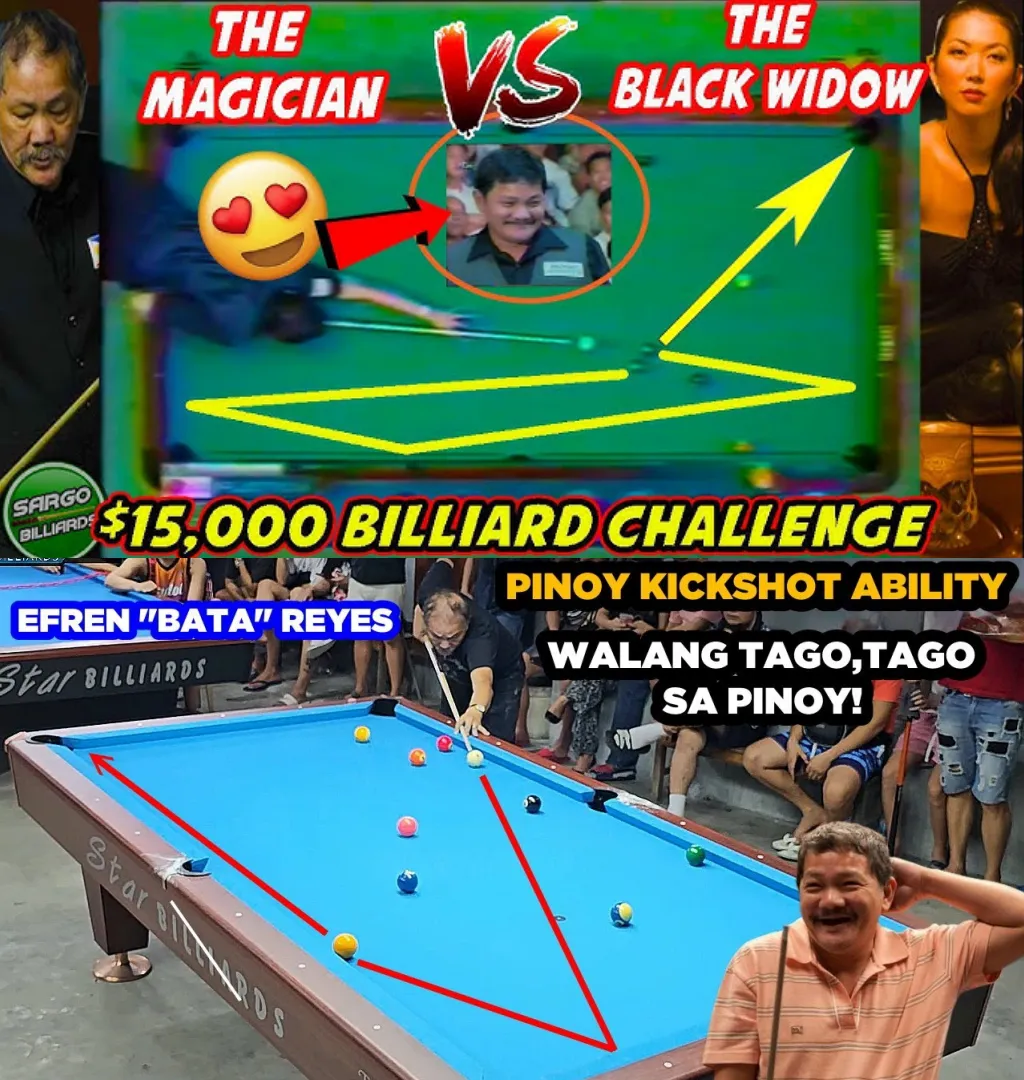 PLAYER IS CONFIDENT IN SPACE, DARES TO CHALLENGE AND WINS 48 YEARS OLD EFREN REYES – SHOCKING RESULTS!