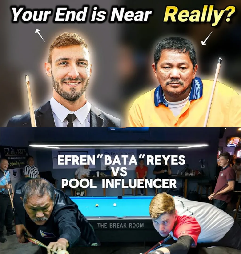 EFREN 'BATA' REYES Vs. BRAKTON POWERS 2024: THE PERFECT MATCH THAT SHOCKS AND SHAKES BOTH BILLIARDS FANS AND PROFESSIONALS!