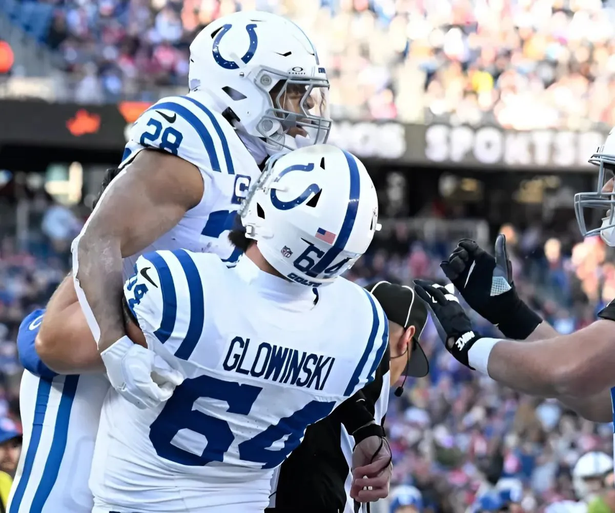 Mark Glowinski provides Colts run game boost at RG vs Patriots