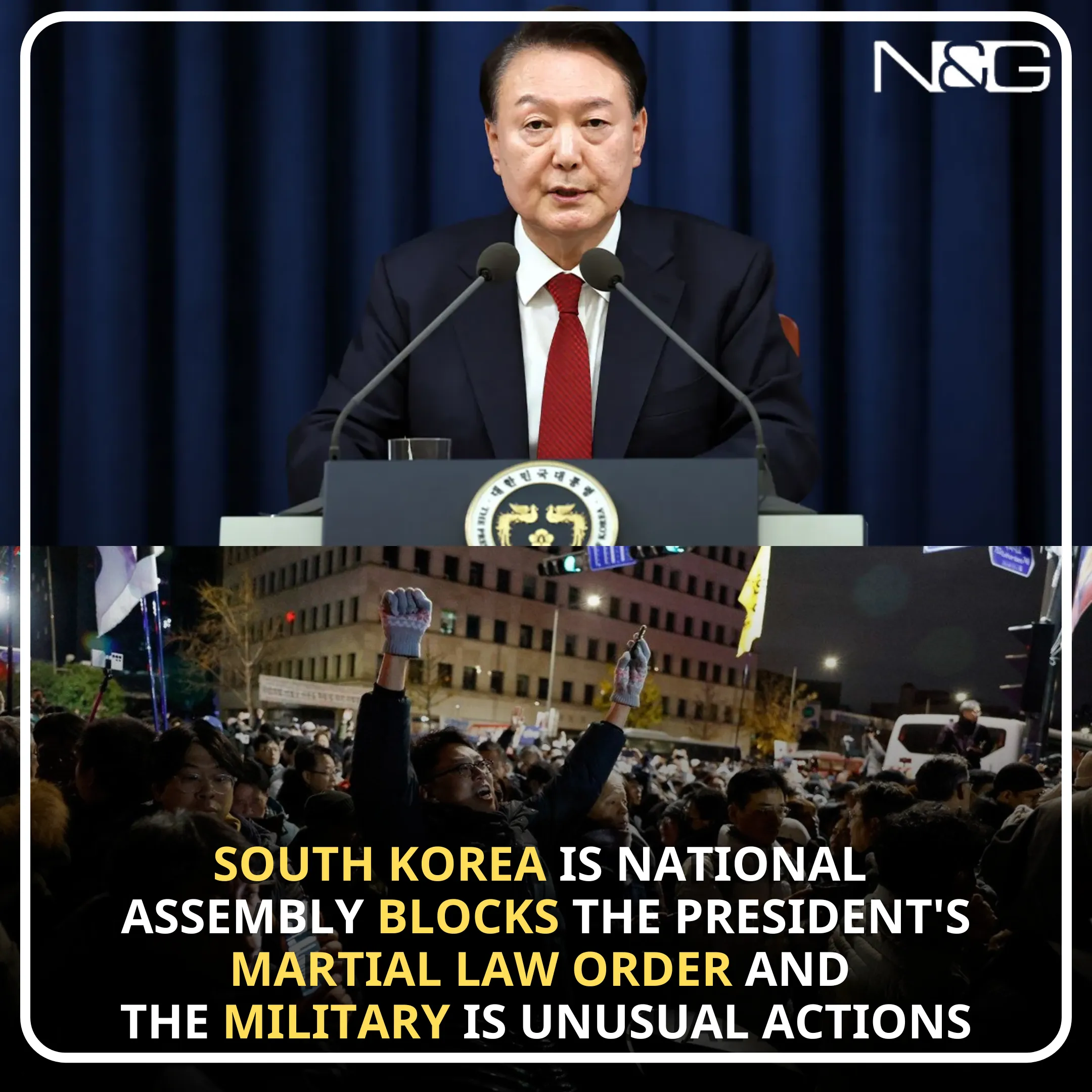 South Korean President Yoon Suk-yeol Shocks Nation With Martial Law ...