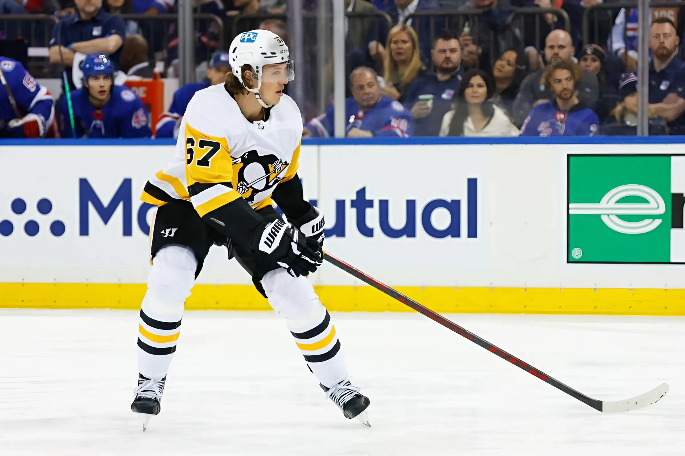 Penguins forward Rickard Rakell 'definitely playing with more purpose'