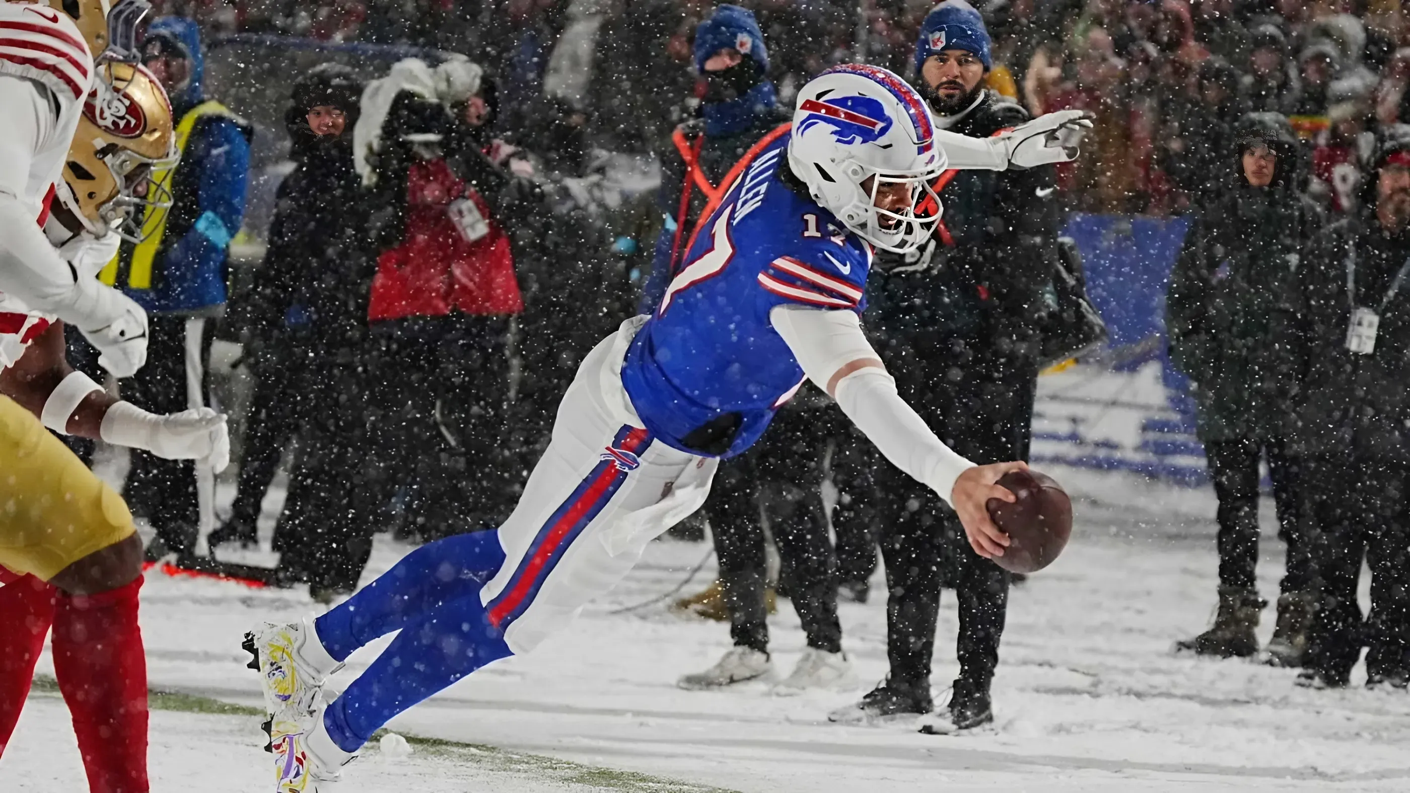 Josh Allen had awesome mic’d up moment after his self-touchdown play