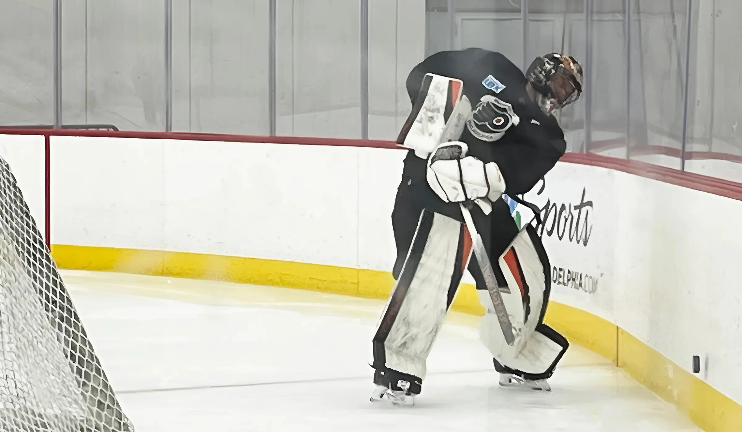 Ersson practices with Flyers, eager to 'embrace' challenge of impending return