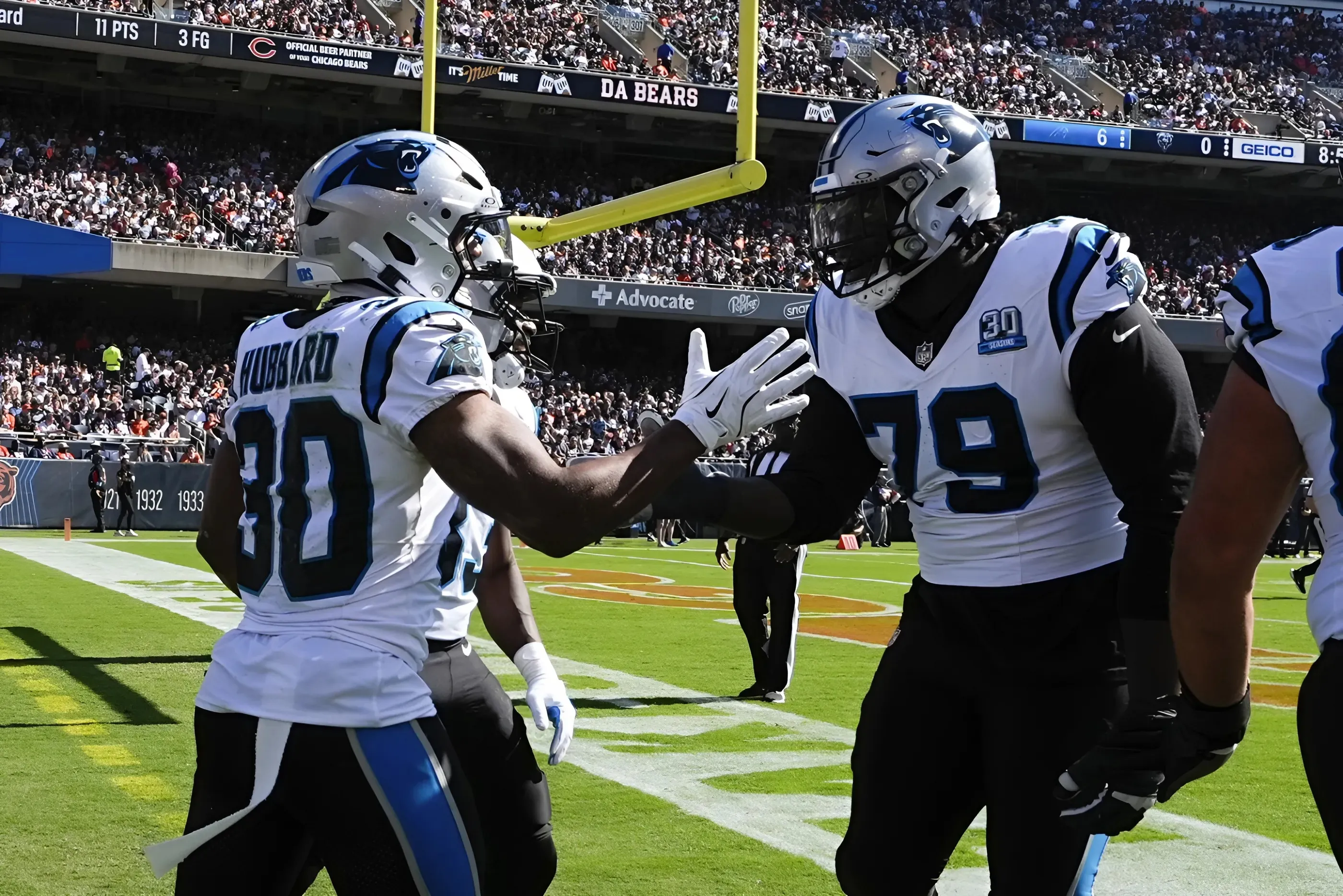 Panthers hoping to have pair of rookie pass catchers back for Week 14