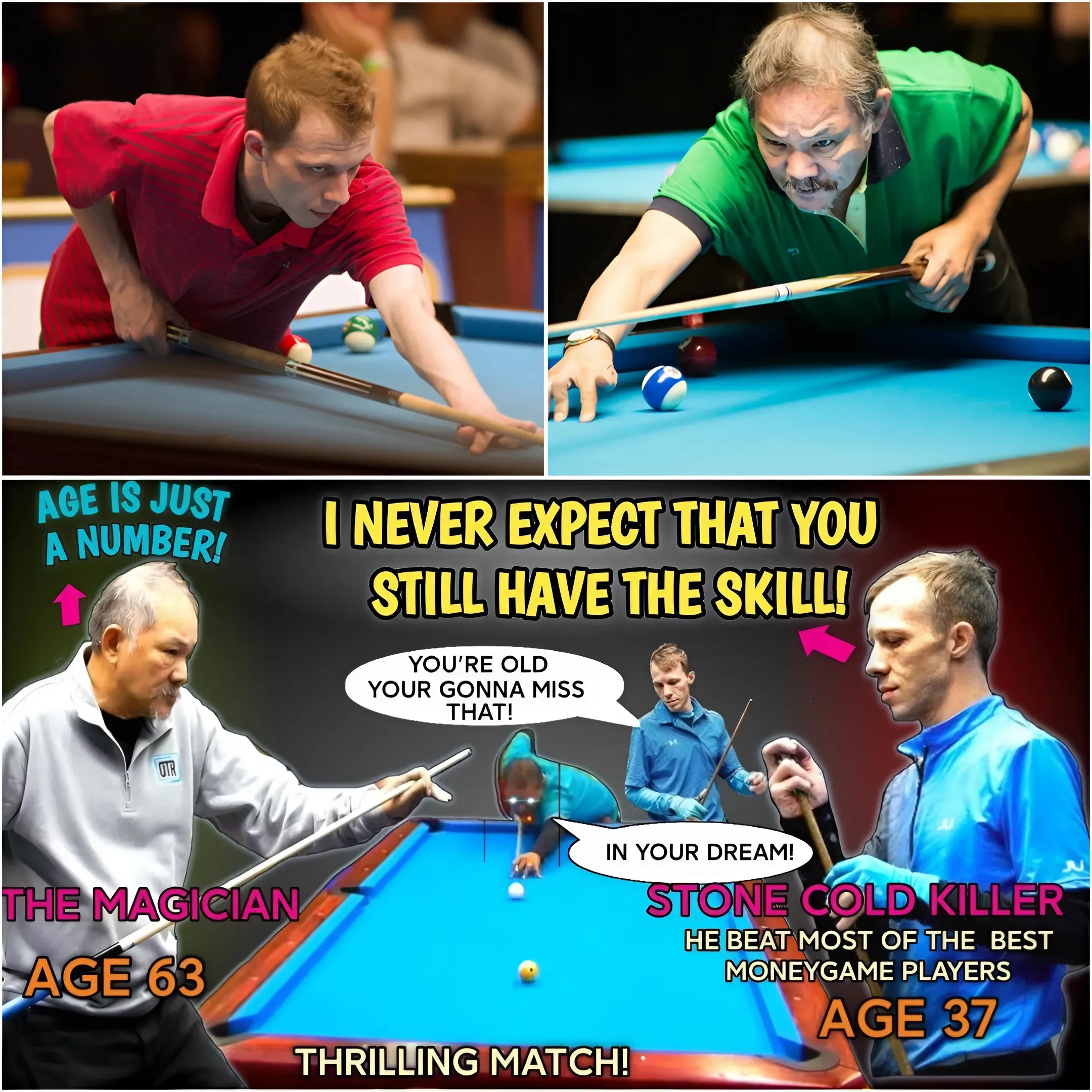 Legendary Efren Bata Reyes Proves Once Again That Age Is Just a Number: 63 Years Old But Still A Master Wizard! 🌟🎱✨