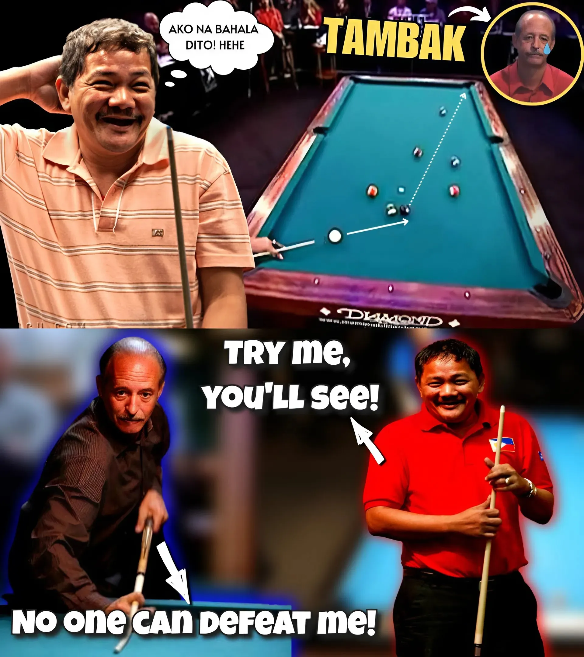 Battle of the Legends: Efren Reyes Faces Mike Sigel in King of the Hill for $200K IPT World 8-Ball!