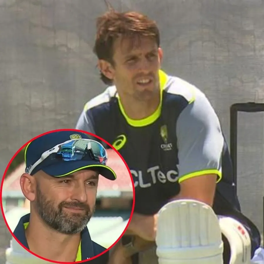 Nathan Lyon scoffs at Mitch Marsh bowling rumour ahead of Adelaide Test