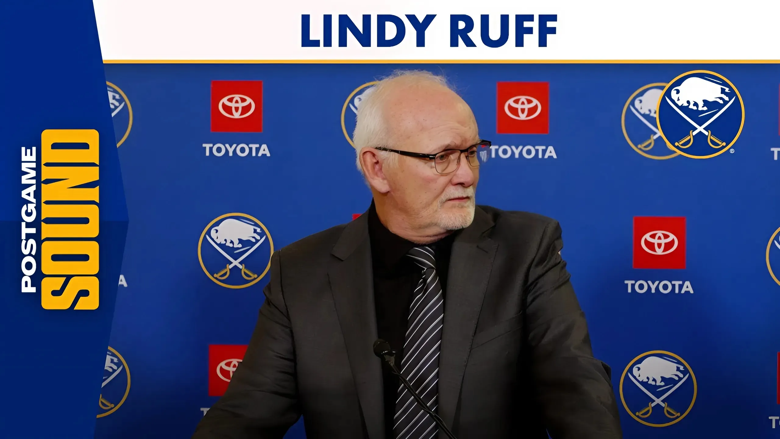 Rasmus Dahlin Left Game Against Avs With Back Spasms | Buffalo Sabres Head Coach Lindy Ruff Postgame