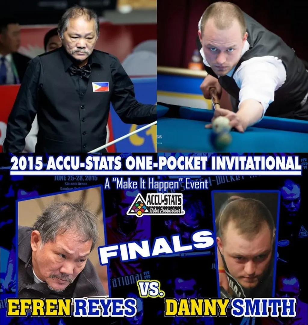 ONE POCKET ASSASSIN FINALS: EFREN REYES VS DANNY SMITH – HISTORIC COLLAPSE AT MAKE IT HAPPEN 2015!