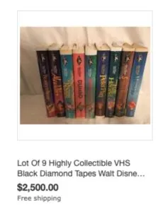 P1.  If You Have One Of These Old VHS Tapes It May Be Worth Over $1000