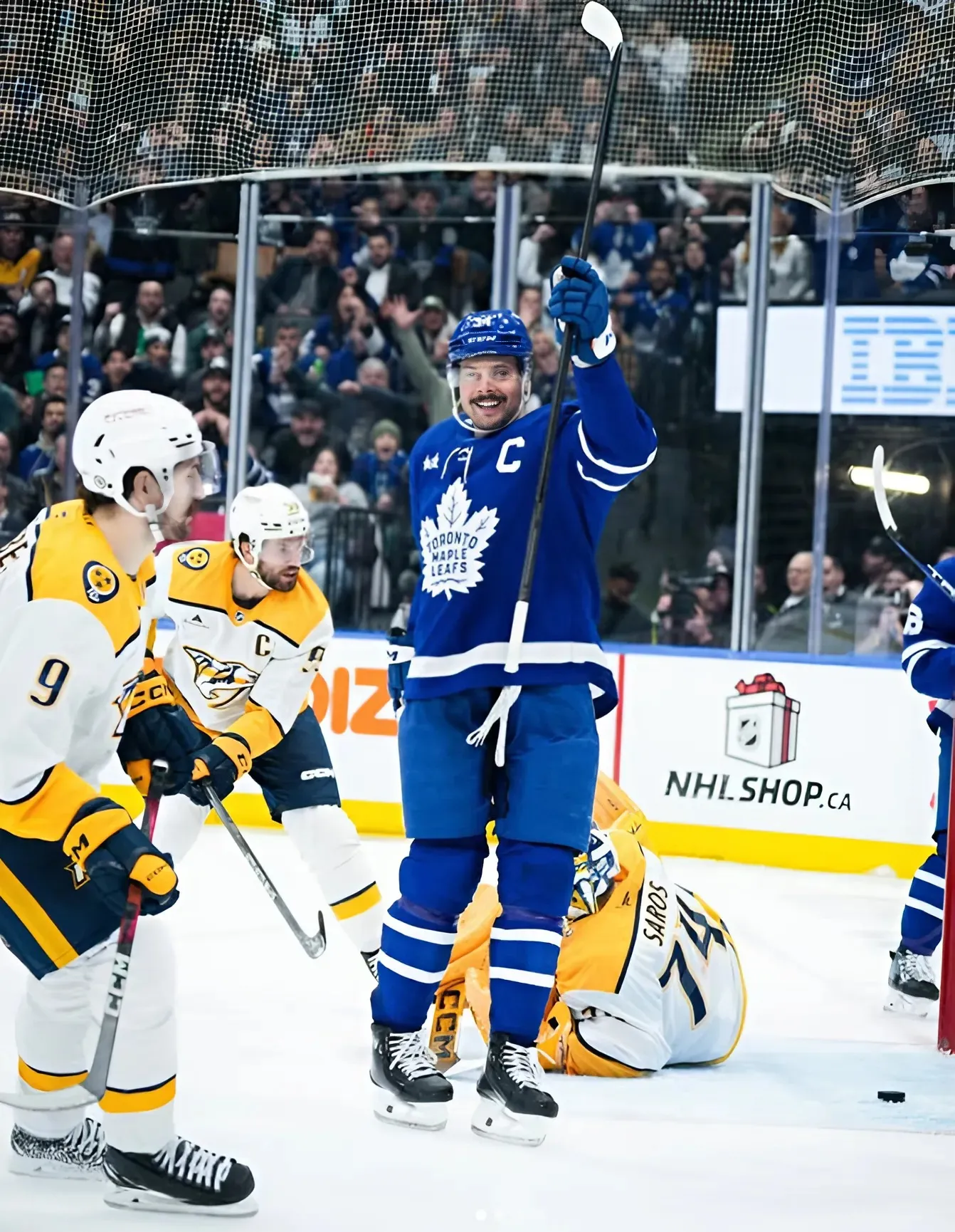 Knee-Jerk Reaction: Matthews and Marner Shine in Maple Leafs' Thrilling 3-2 Victory Over Predators