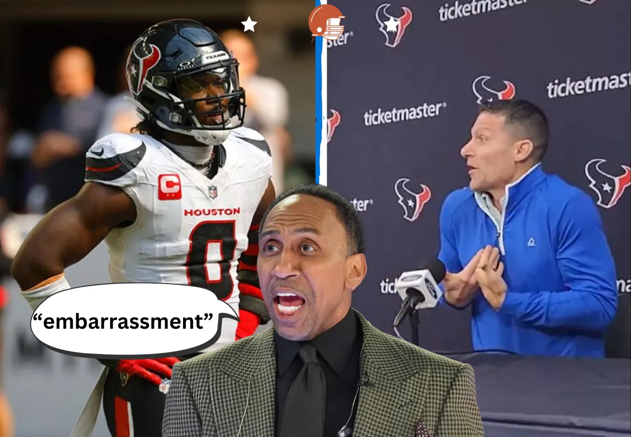 Stephen A. Smith eviscerates Texans GM over Azeez Al-Shaair remarks