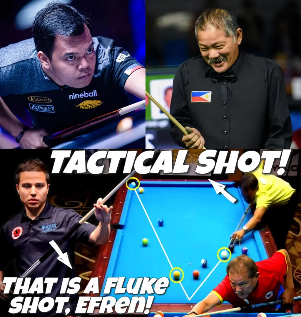 EFREN REYES CAUSES A STORM AT LONDON SPORTSBAR: DRAMA 9-BALL MATCH SHOCKS PUBLIC!