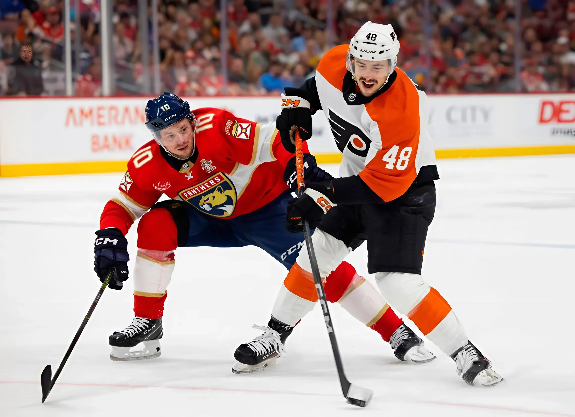 Flyers look to extend win streak against shorthanded Panthers