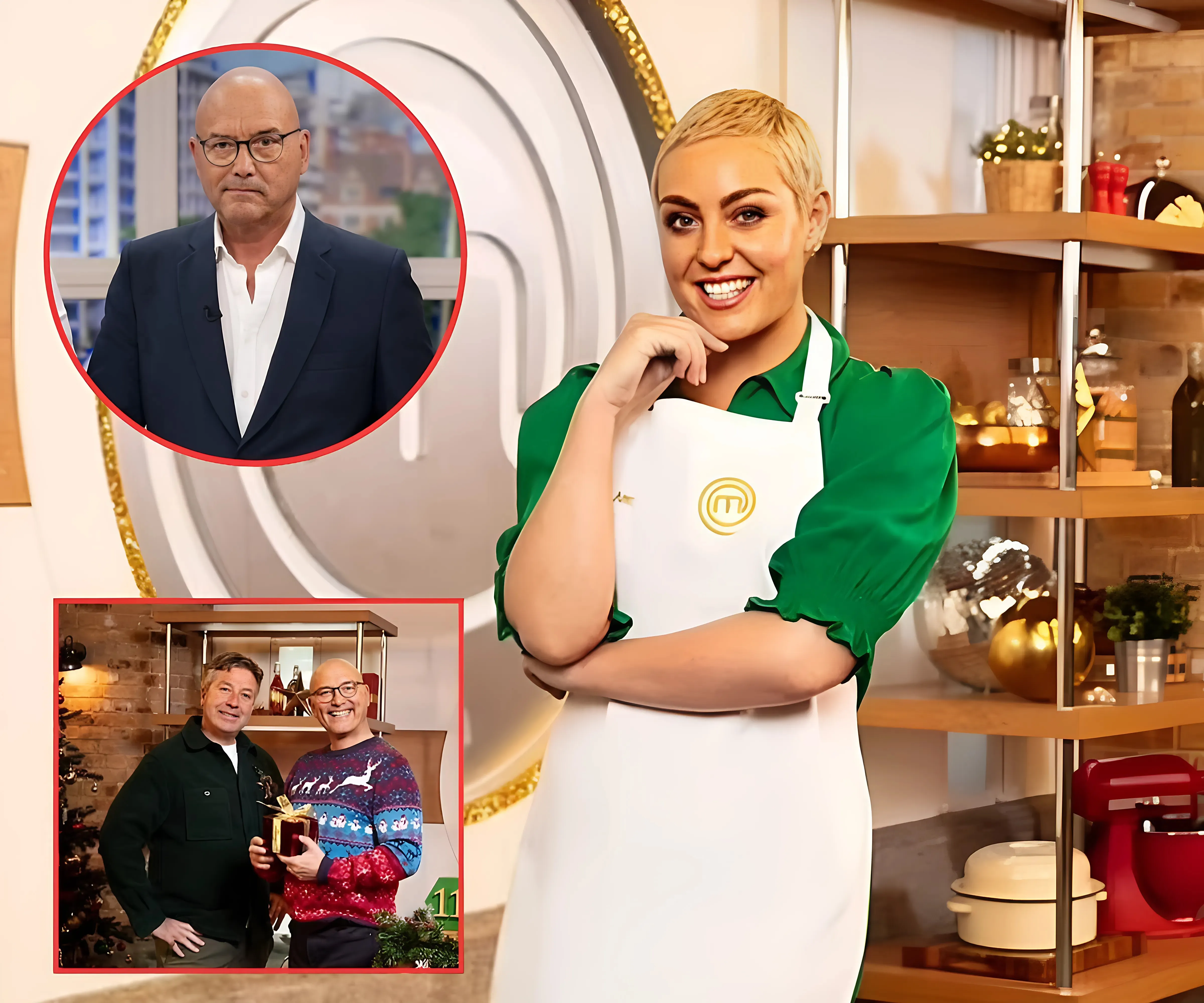 Amy Dowden admits 'I'm gutted' as she swipes at BBC for cancelling MasterChef Christmas special amid Gregg Wallace misconduct allegations - insisting 'I had a lovely time on set' - suong