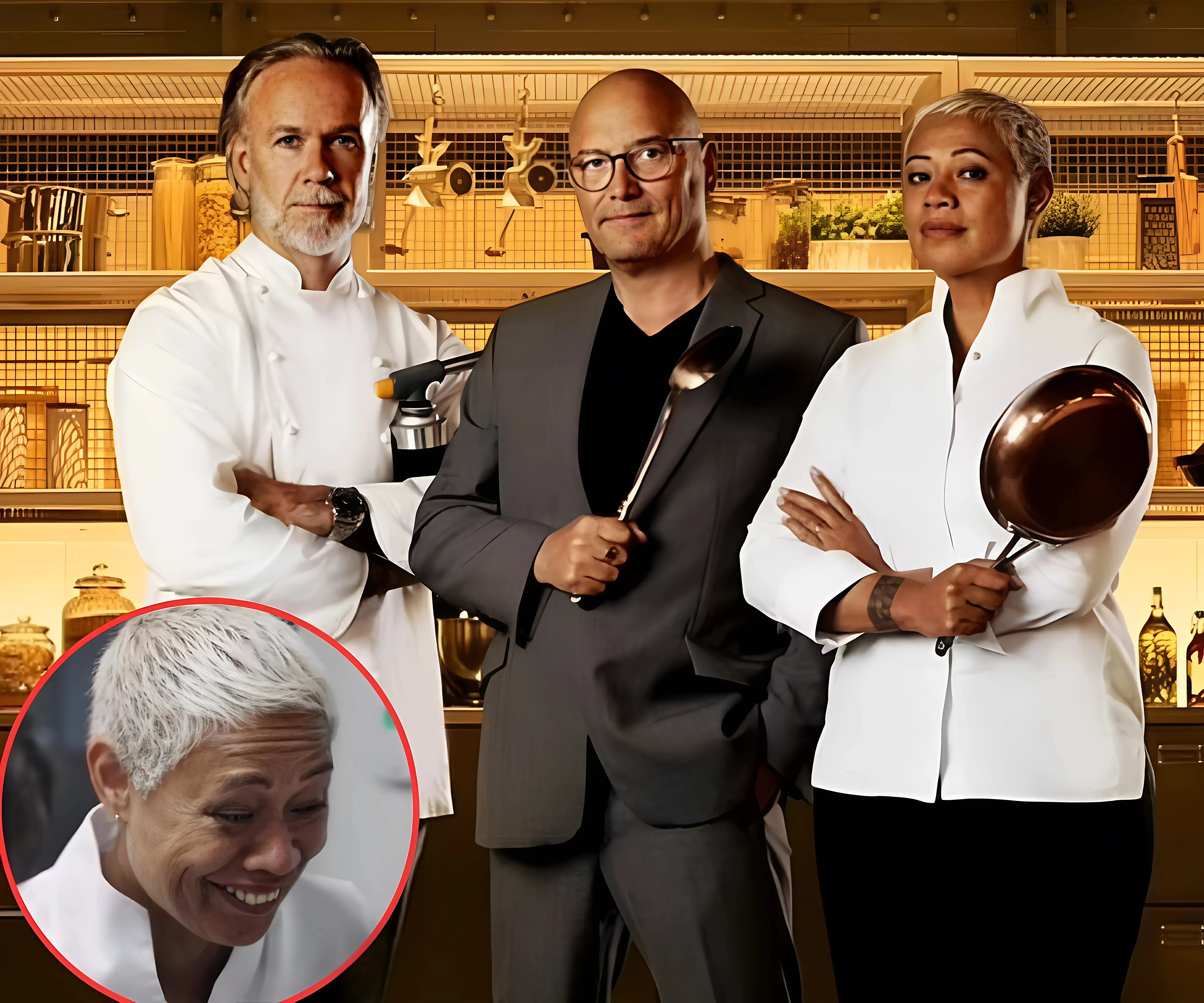 MasterChef: The Professionals viewers slam 'ill timed' remark from Marcus and Monica and question why it was left in after co-star Gregg Wallace was hit by s**ual harassment claims - suong