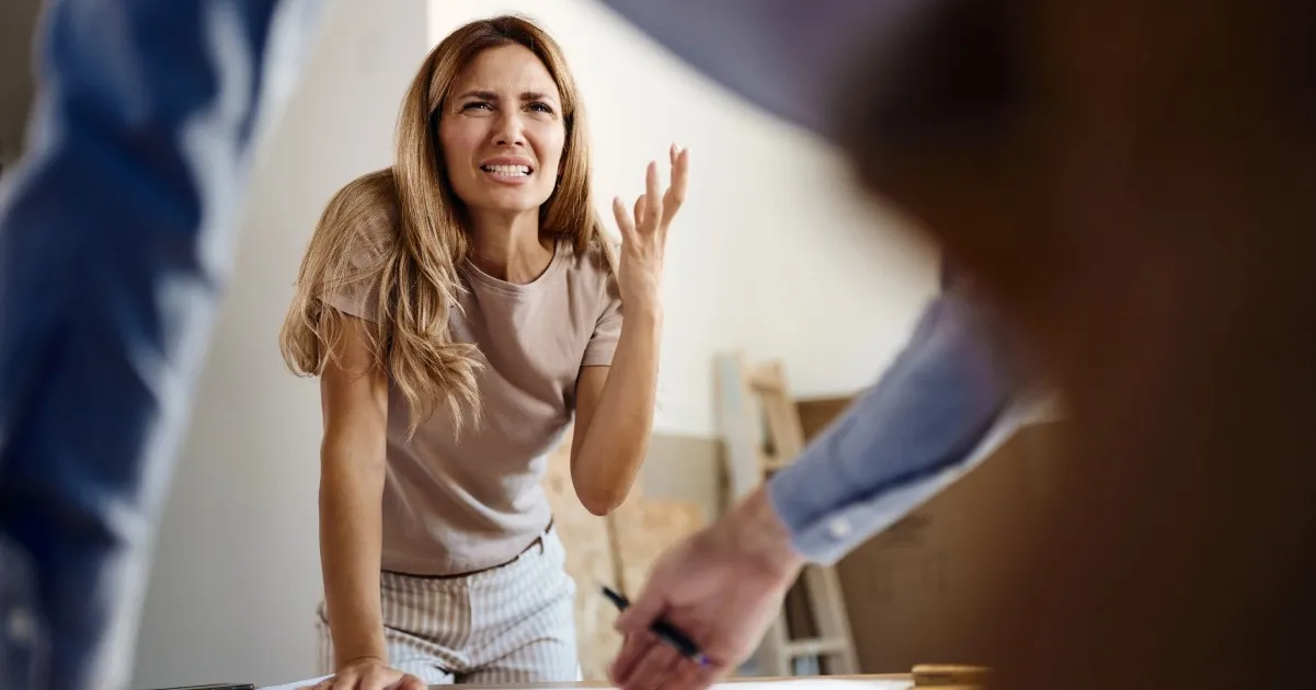 9. Woman refuses to share inheritance, fiancé throws major tantrum