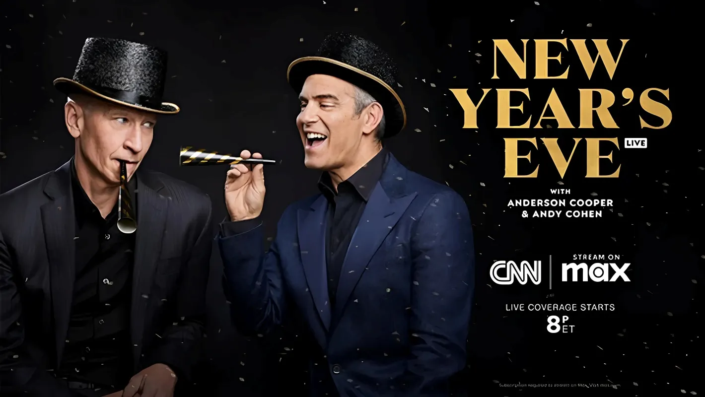 Anderson Cooper and Andy Cohen Reunite on CNN for a Spectacular New Year's Eve Celebration - lulu