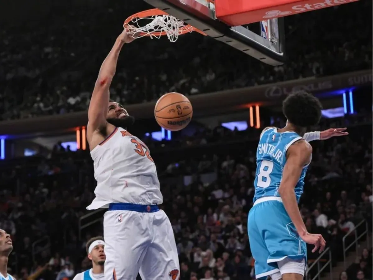 Karl-Anthony Towns leads streaking Knicks against struggling Pistons