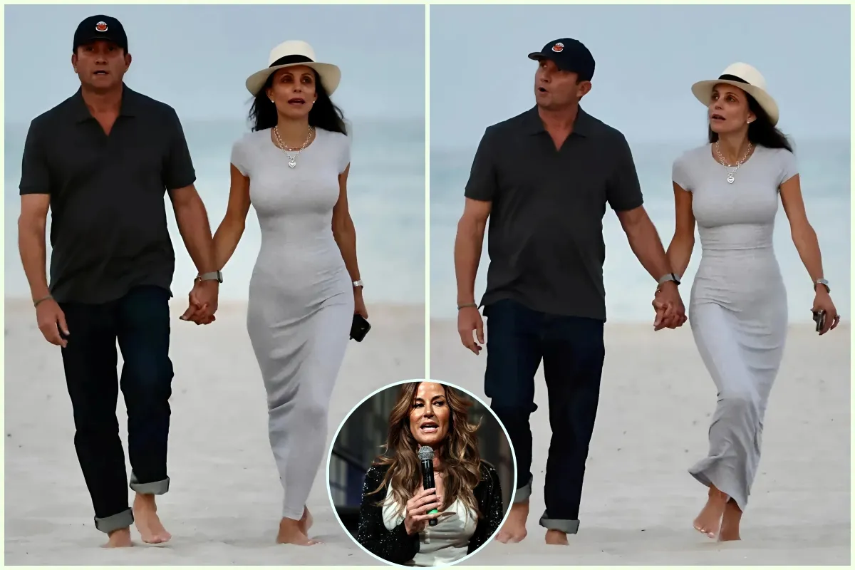 Bethenny Frankel, boyfriend Tom Villante holds hands during beach stroll after Kelly Bensimon claimed he tried to date her, too-quang