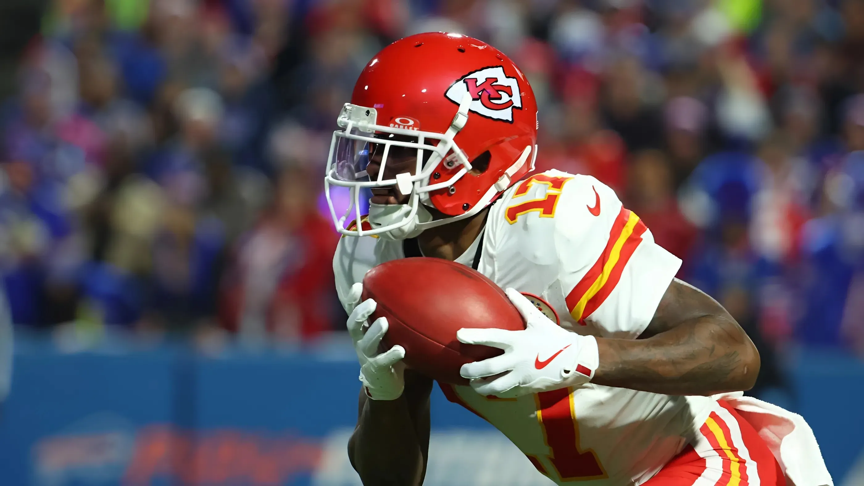 Chiefs declare wide receiver as questionable after final practice before Chargers game