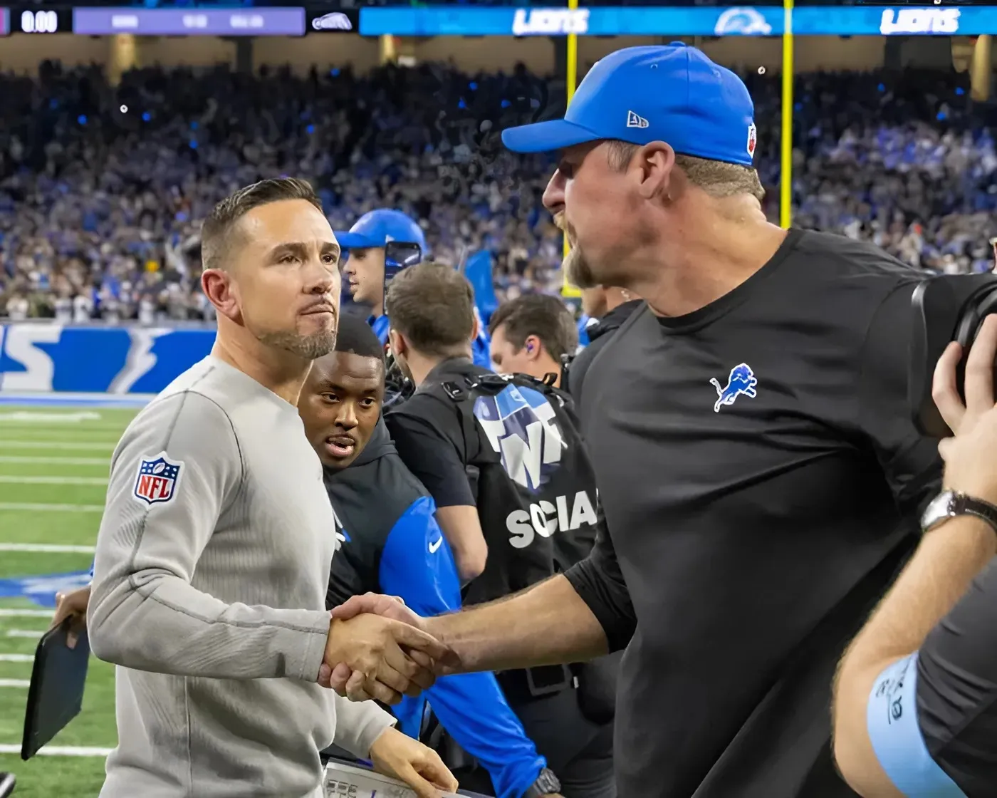 Packers News: Disgusting Act Caught On Camera During Dan Campbell’s Postgame Speech Vs Packers