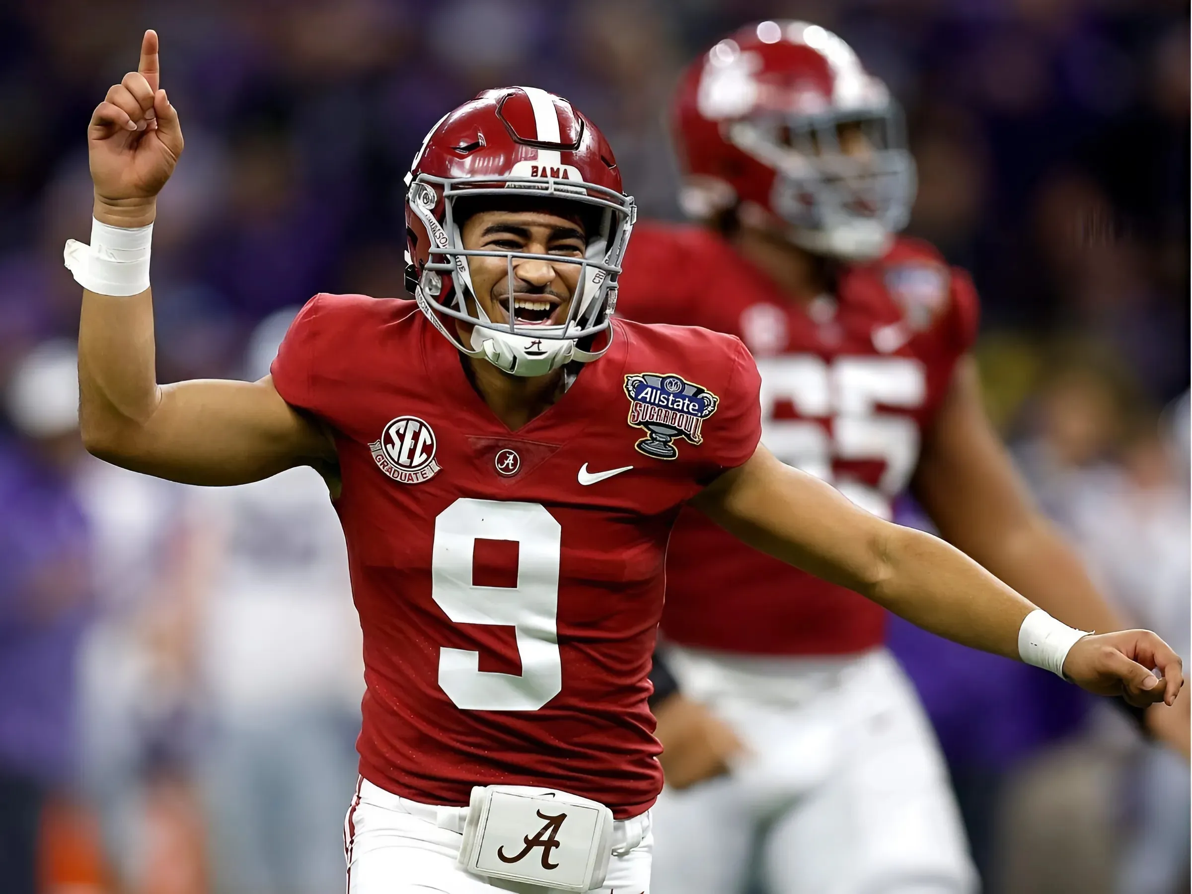 Bryce Young on Jalen Hurts: ‘100 percent a big reason why I went’ to Alabama