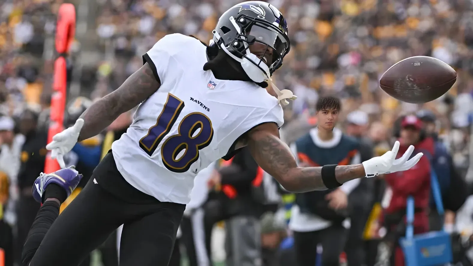 NFL insider believes Baltimore Ravens won’t cut suspended Diontae Johnson over fears of him going back to rival team