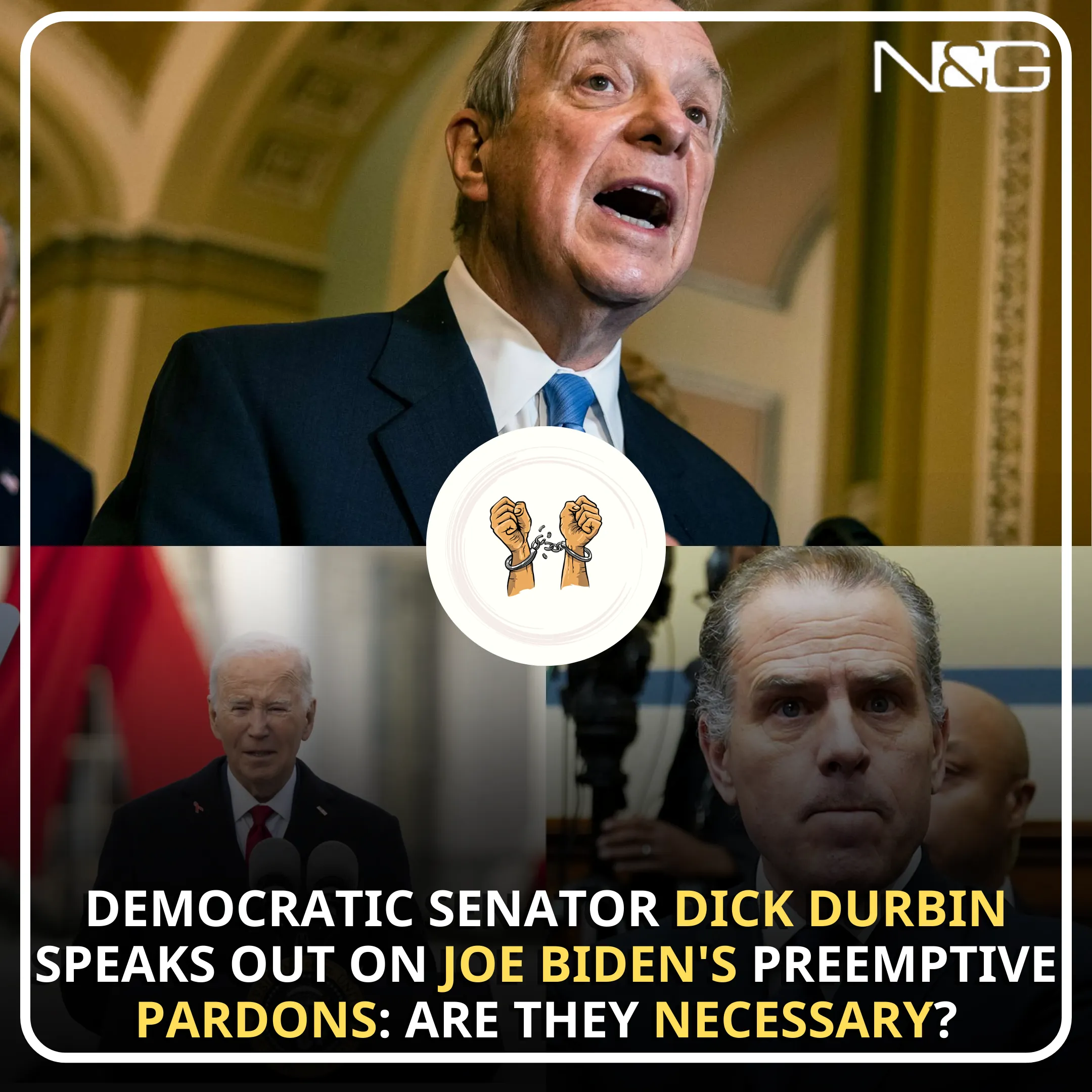 Democratic Senator Dick Durbin Speaks Out on Preemptive Pardons: Are They Necessary?