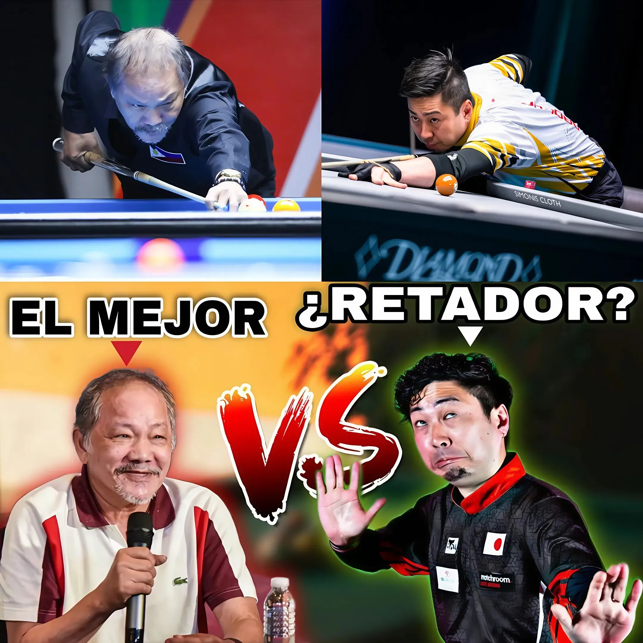 Madness War: Japanese Mad Player Challenges Legendary Efren Reyes!