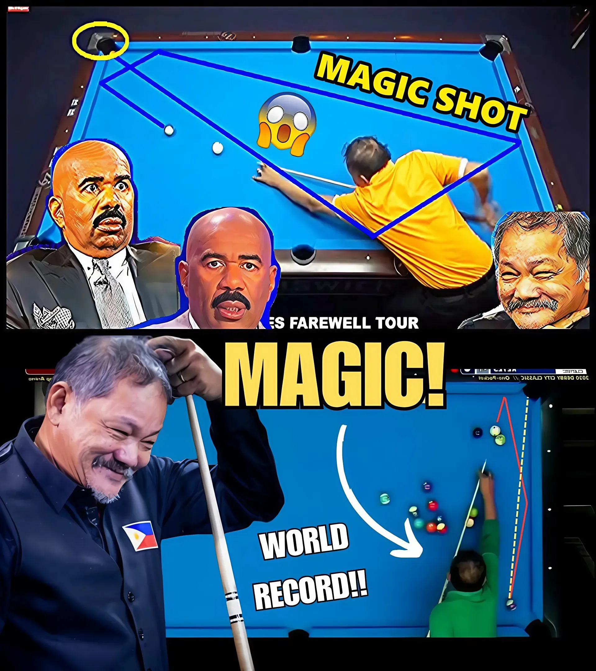 EFREN BATA REYES: 7 INCREDIBLE WORLD RECORDS! REASONS WHY HE IS AN ALL-TIME MAKER!