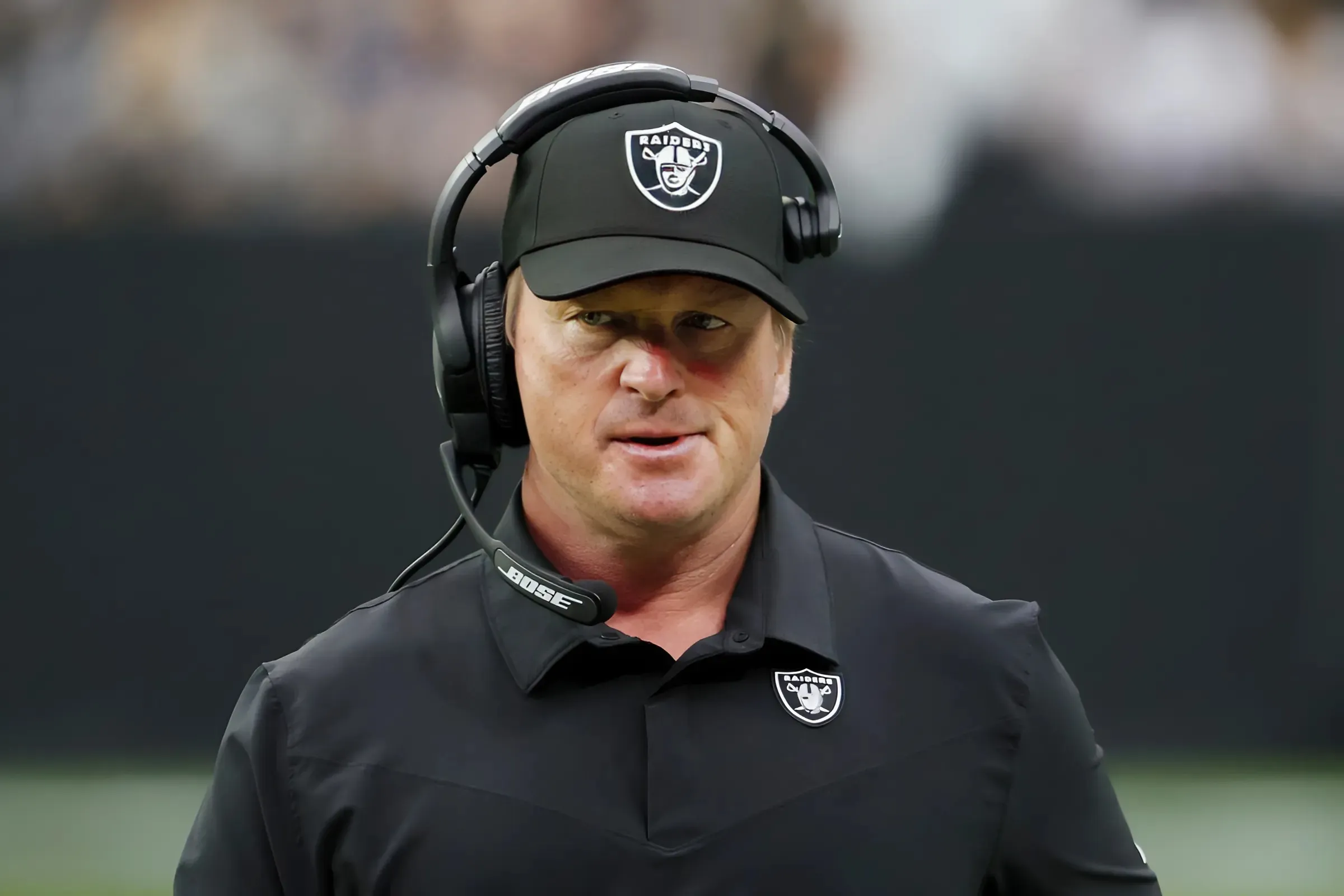 Jon Gruden's Questionable Video With Raiders Fan Sparks Conspiracy Theory