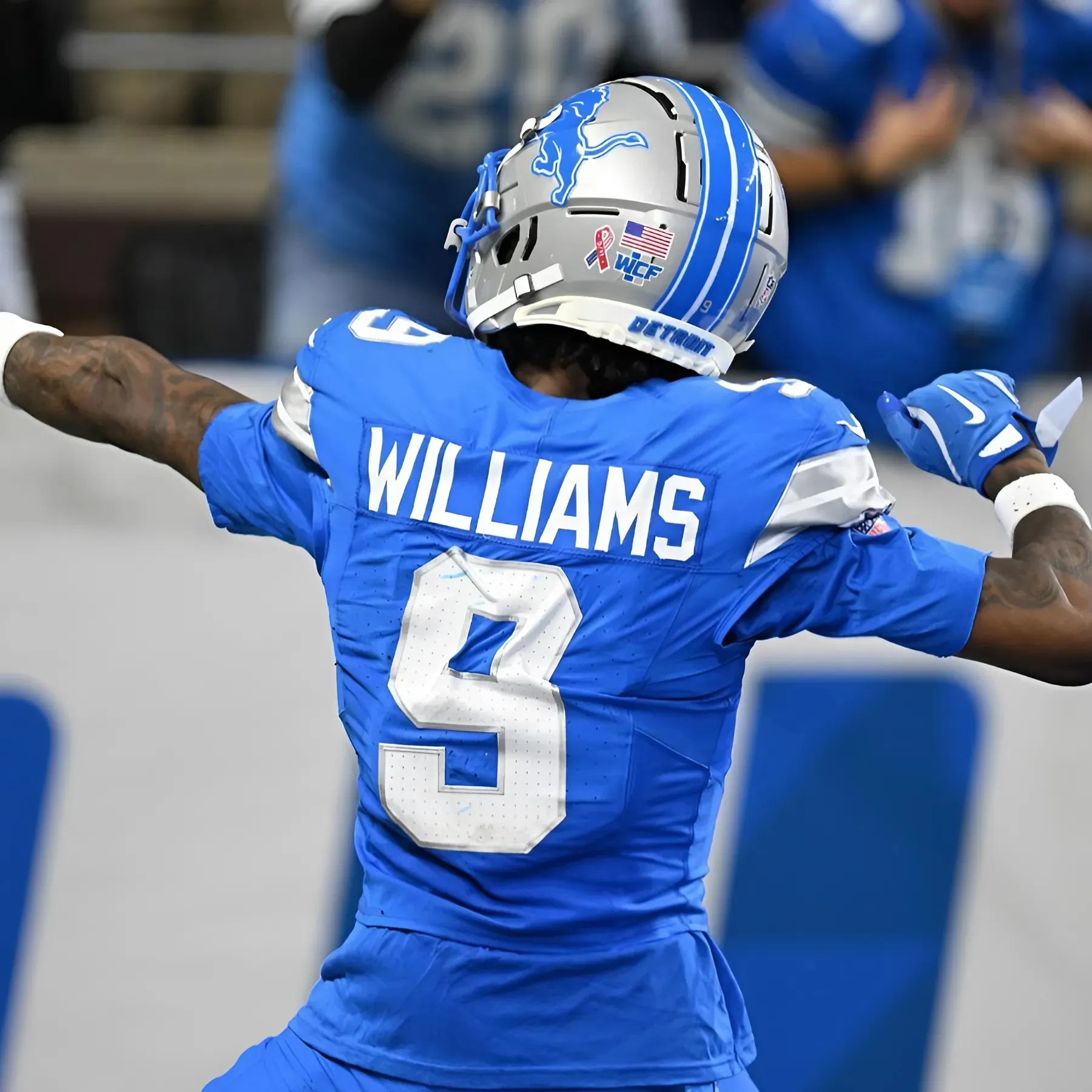 Lions WR Jameson Williams Roasts Packers' Jayden Reed