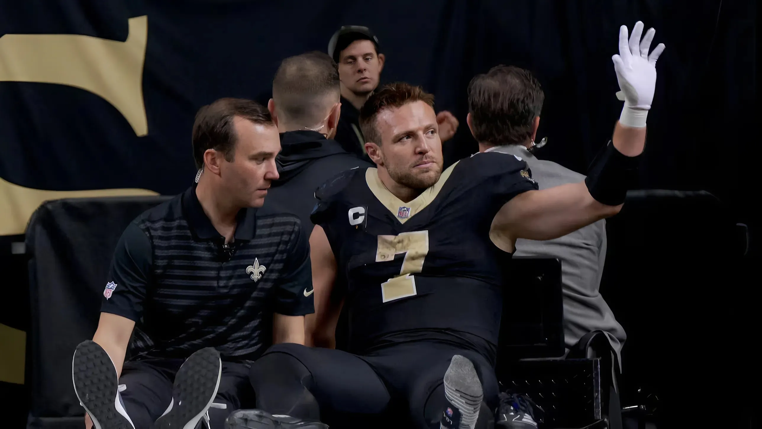 Why isn’t Taysom Hill playing for the Saints against the Giants in Week 14?