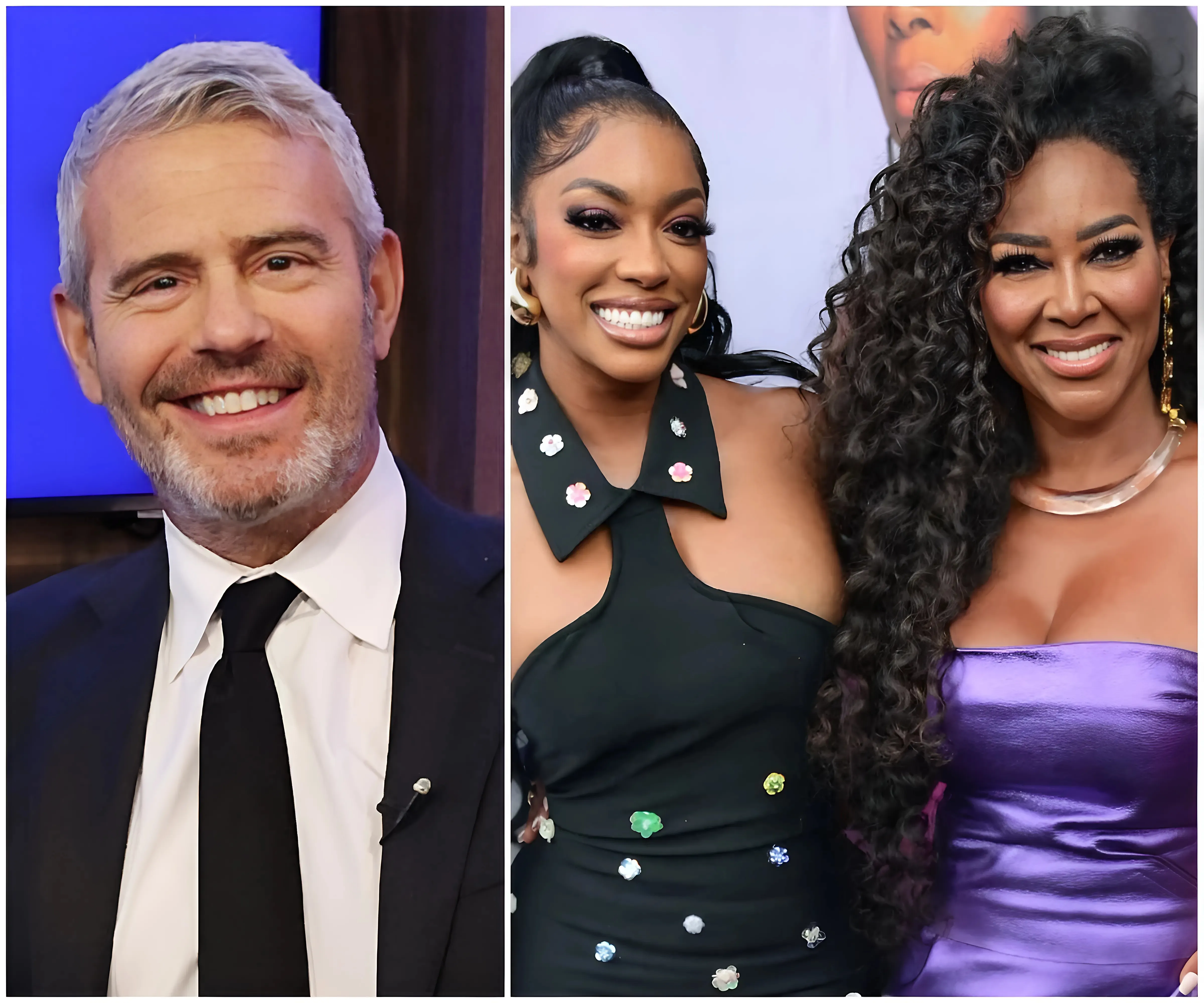 "Andy Cohen is angry: Condemns Porsha Williams and warns against hanging out with Kenya Moore - Relationship shocks the entire station!"