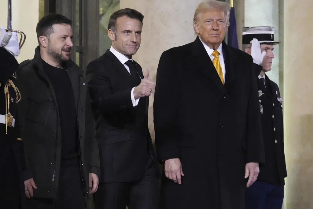 Trump in Paris for reopening of Notre Dame Cathedral, meets with Macron and Zelenskyy