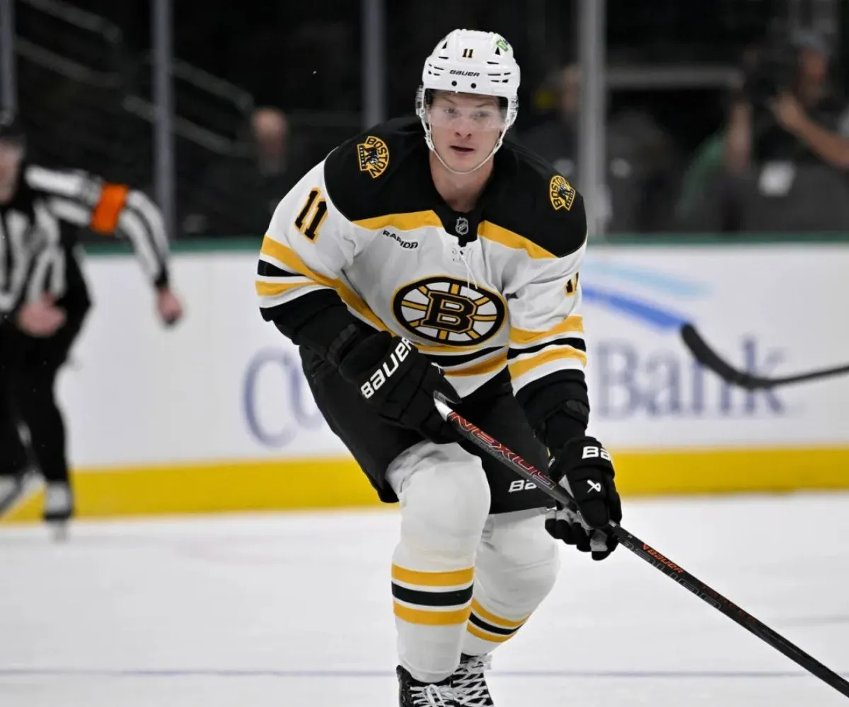 Trent Frederic Feeling Pressure to Produce for Bruins in Contract Year