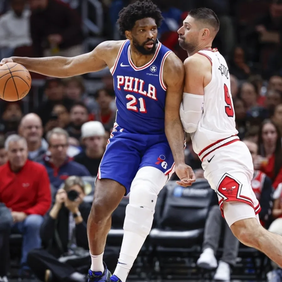 Watch Joel Embiid score 31 in return, lift 76ers to win against Bulls