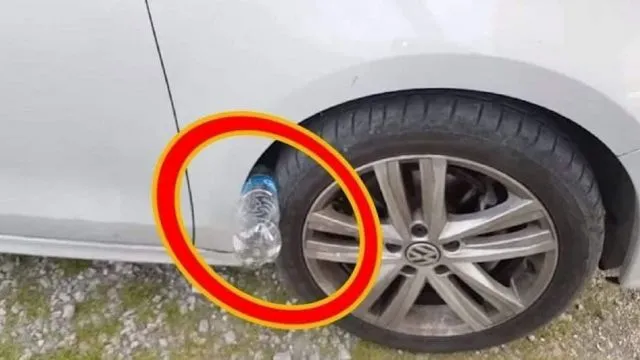 P1. If You See A Plastic Bottle On Your Tire, Be Warned