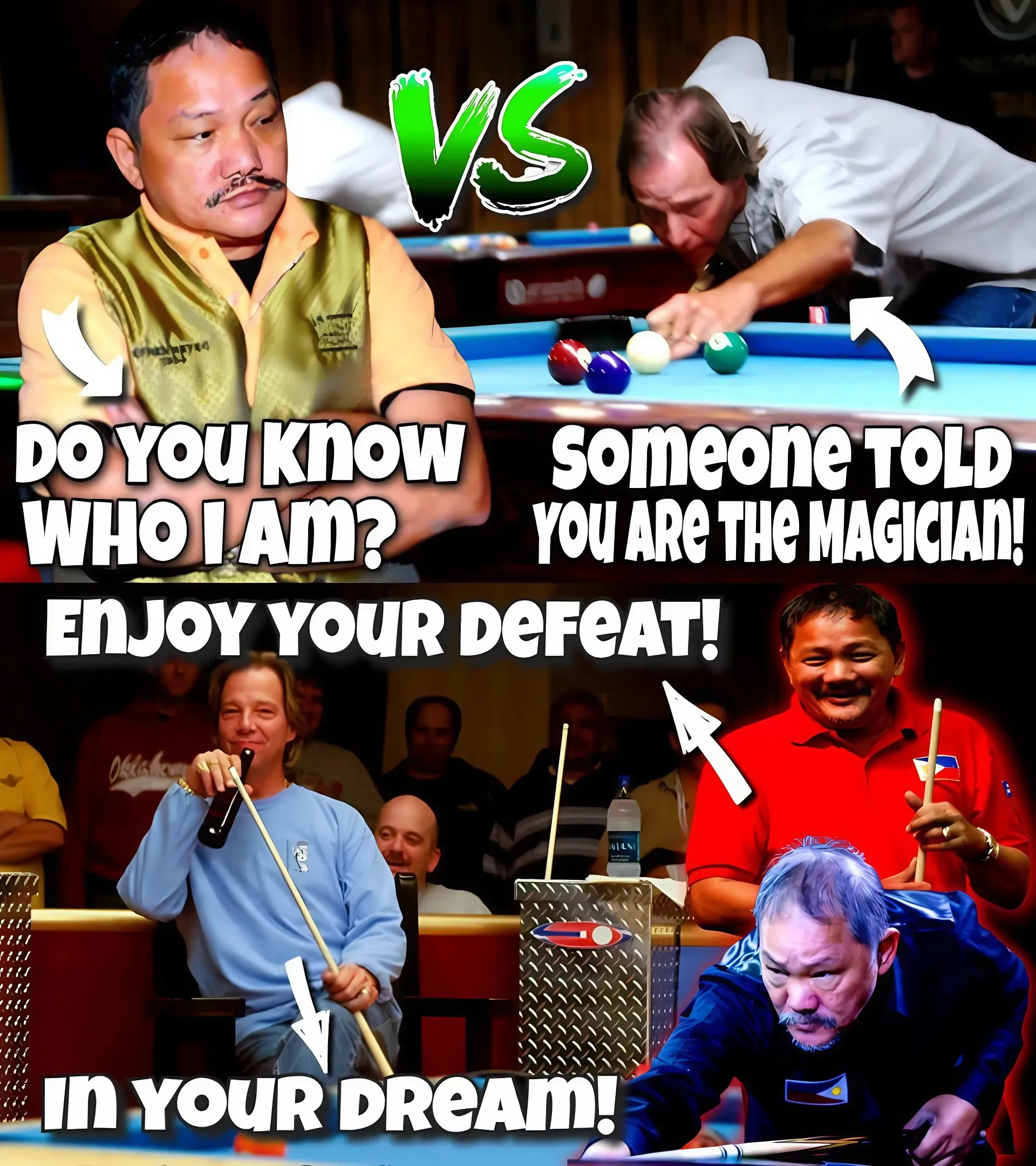 Efren Reyes Shines With Top Accuracy In Thrilling 9-Ball Final With Bobby Pickle! 🎱🔥