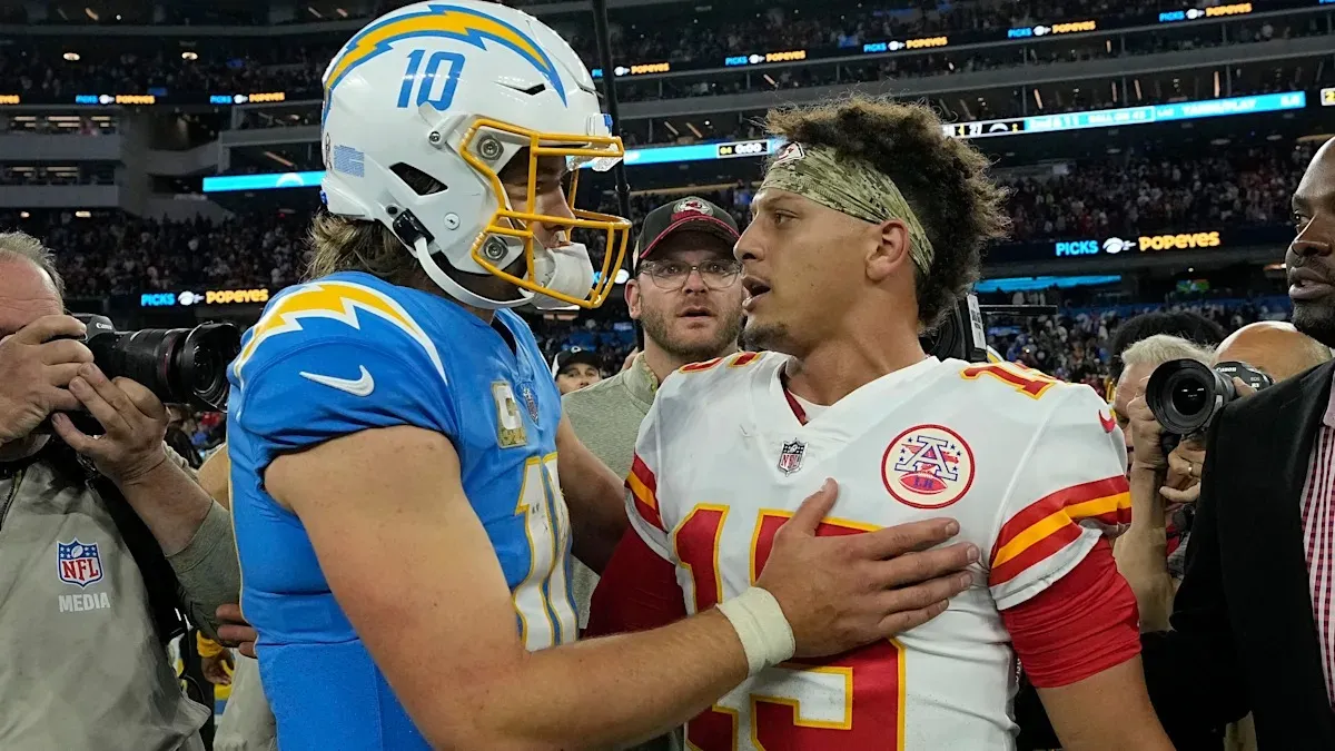 Chiefs and Chargers Release Inactives for ‘SNF’ with Another Receiver Out