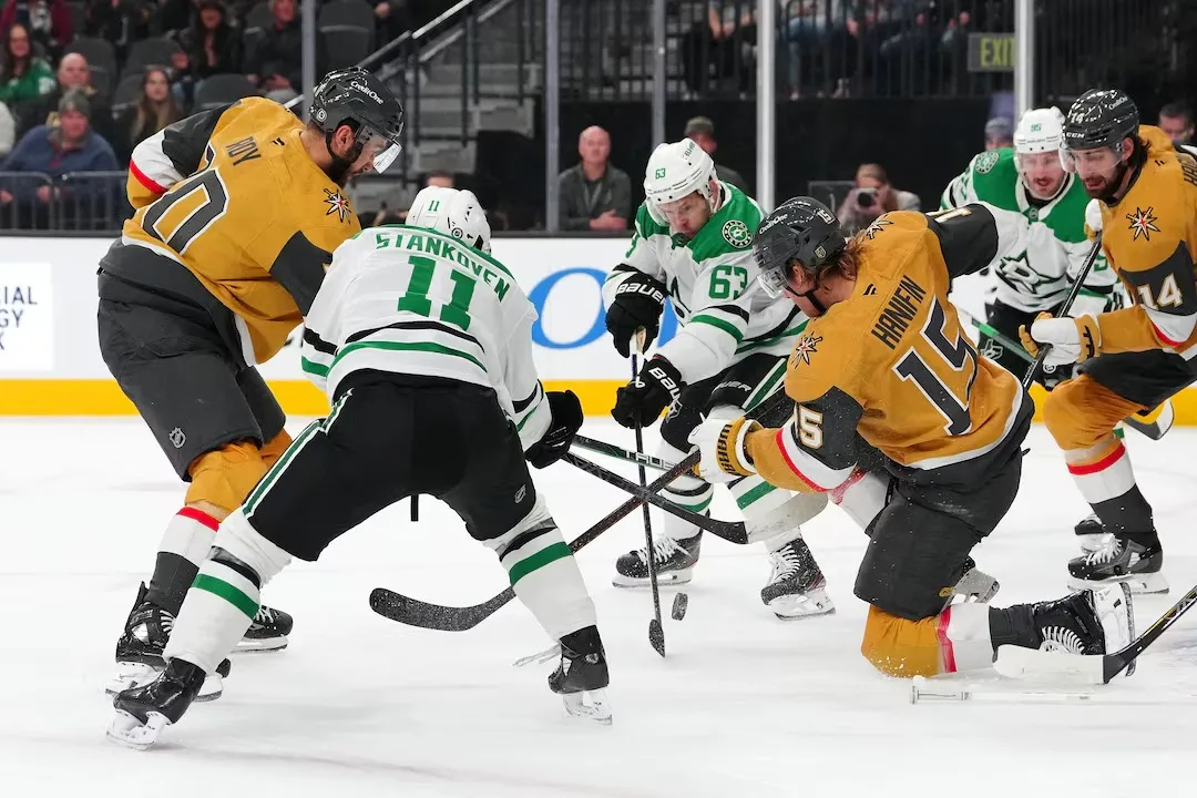 Adin Hill leads the Golden Knights to a win against the Stars