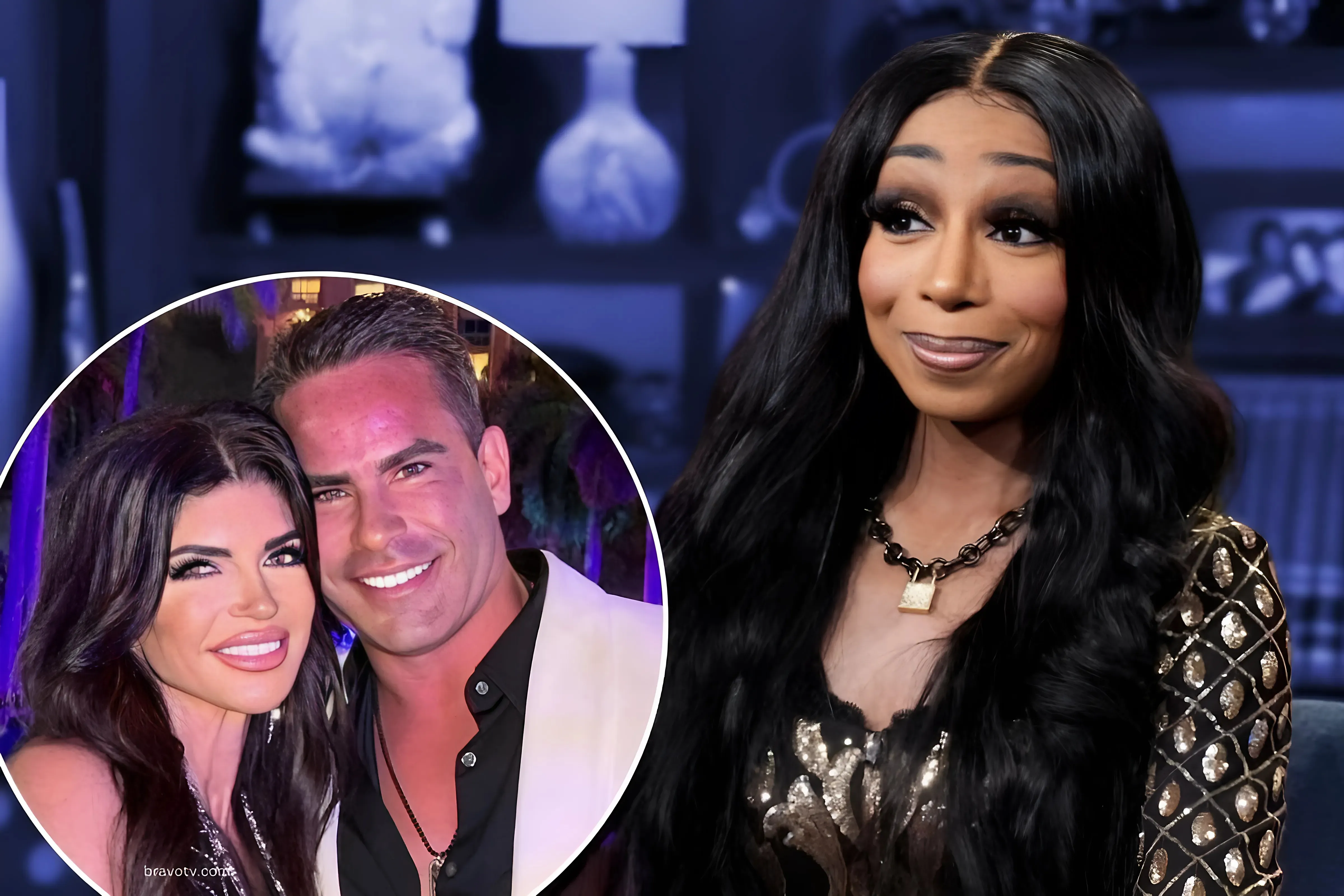 Teresa Giudice Said Tiffany ‘New York’ Pollard Called Louie Ruelas ‘So Fine’ After She Accused Him Of Cheating On House of Villains