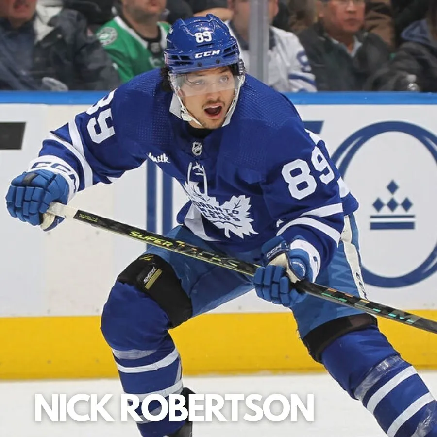 Nick Robertson 'Being Happy Every Day Like If I Was Scoring Every Game' Has Helped Forward Stay Positive Throughout Goal Drought With Maple Leafs